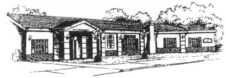 Sketch of a building